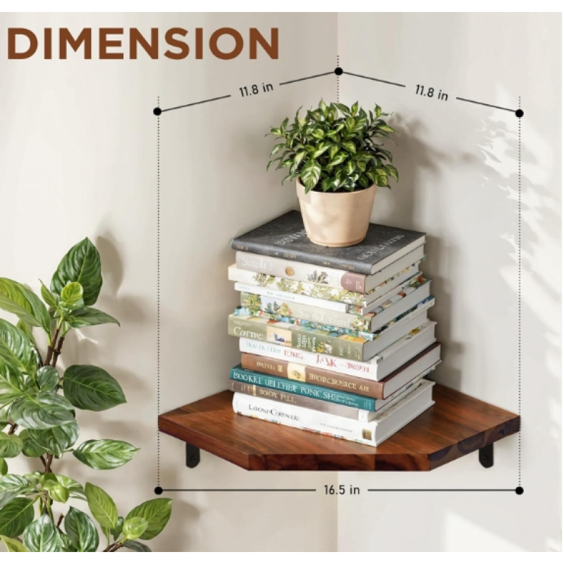 Book Shelves Supplier - Floating with Hardware Included