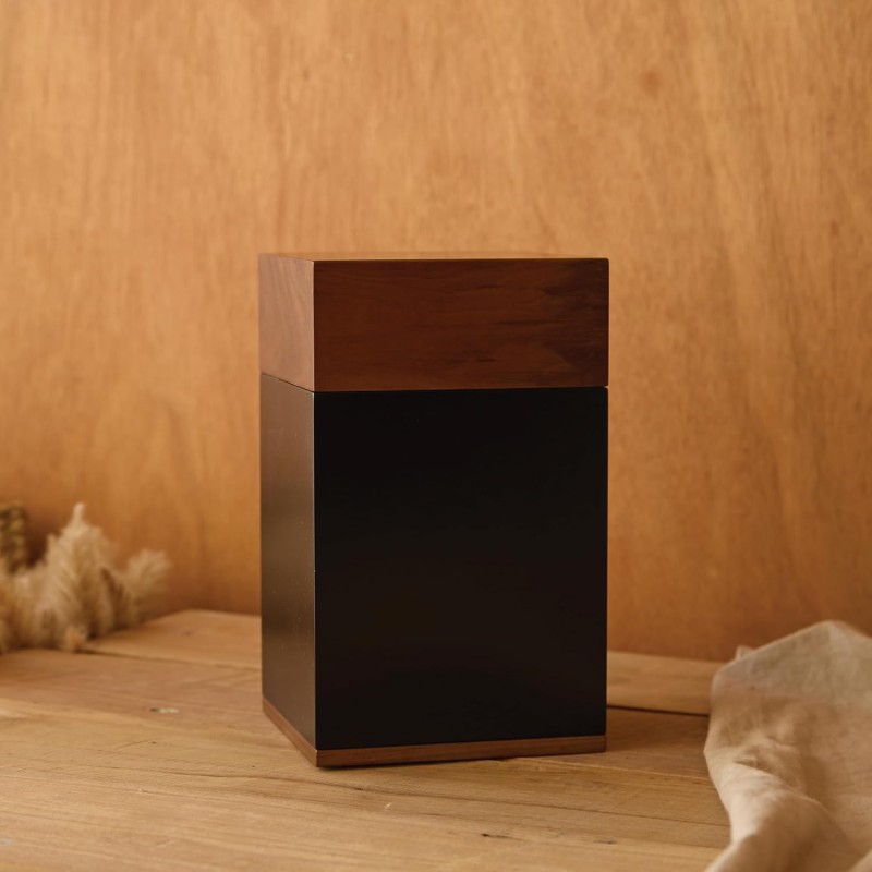 Ash Urn Manufacturer - Black Walnut Storage