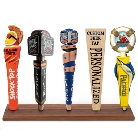 Beer Tap Handle Supplier - Acacia Wood Wall Mount Display