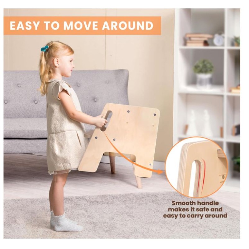 Toddler Stool Manufacturer - Adjustable 2 Step with Handles