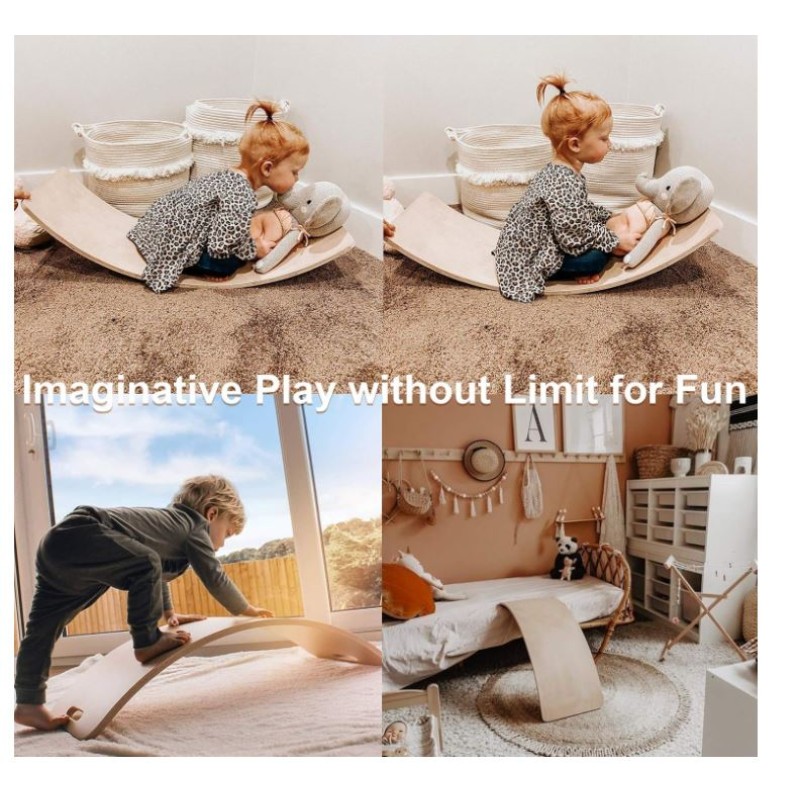 Wobble Board Manufacturer - Curvy Rocker for Yoga