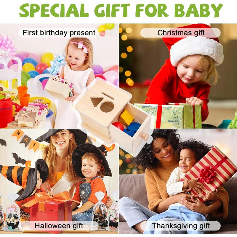 Montessori Box Manufacturer - Object Permanence Coin Box