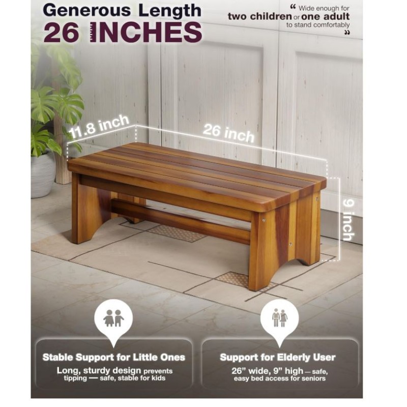 Step Stool Manufacturer - Extra Wide 26in Heavy Duty