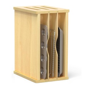 Wooden Tray Divider Manufacturer - Vertical Baking Tray Organizer