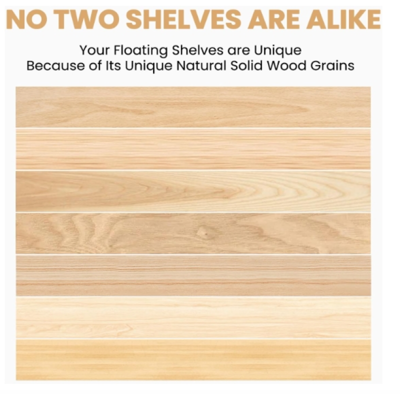 Floating Shelves Manufacturer - Set of 4 Wall Mounted