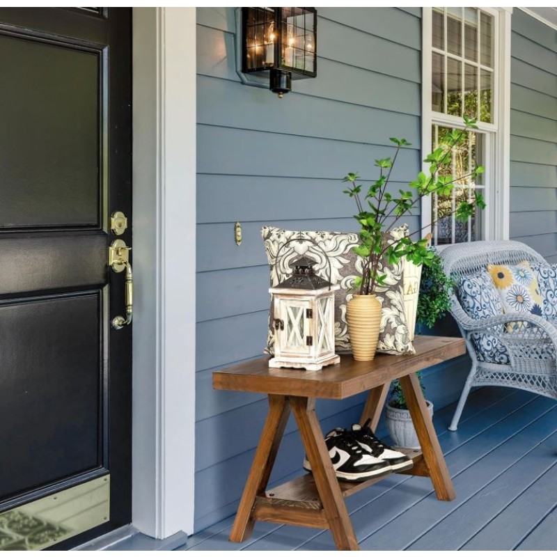 Storage Bench Manufacturer - Farmhouse Solid Wood Indoor