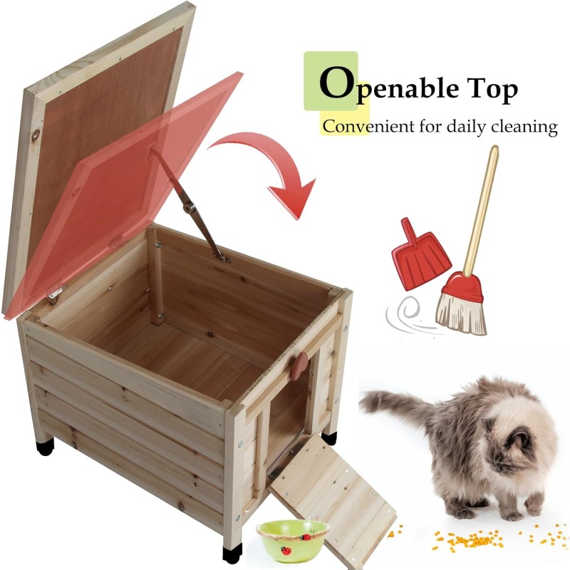 Outdoor Cat House Supplier - Weatherproof Rabbit Hutch