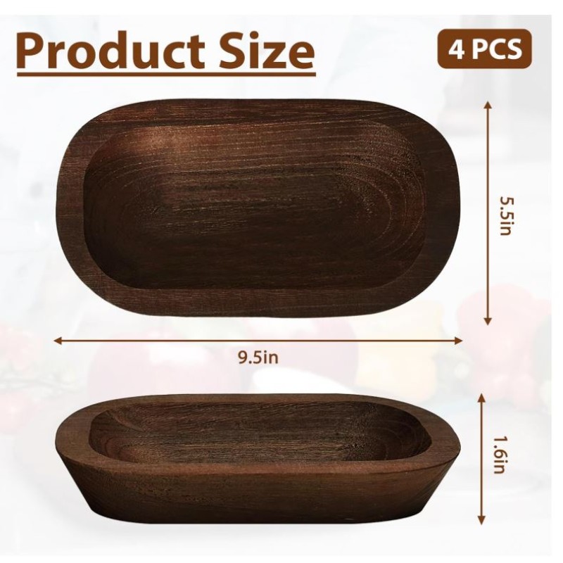 Dough Bowl Factory - 4 Pack for Candle Making