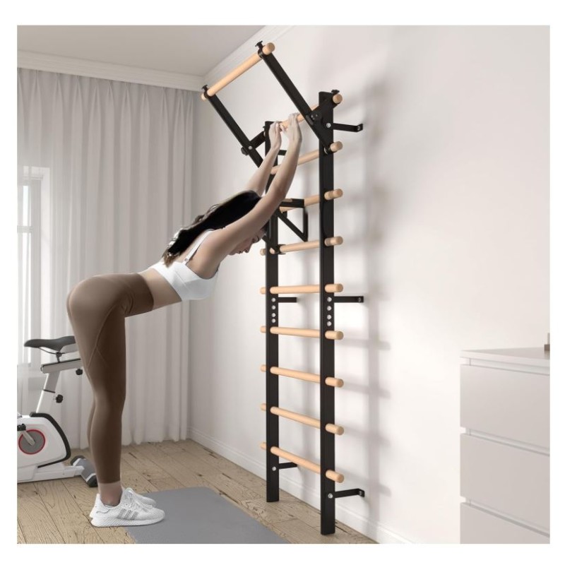 Swedish Ladder Manufacturer - Stall Bar with Pull Up Bar