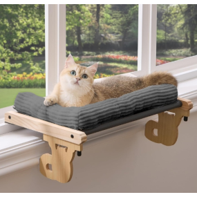 Window Perch Manufacturer - 2 in 1 Cat Hammock with Cushion