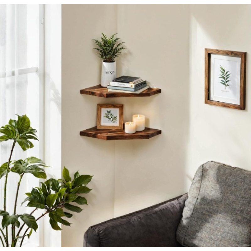 Book Shelves Supplier - Floating with Hardware Included