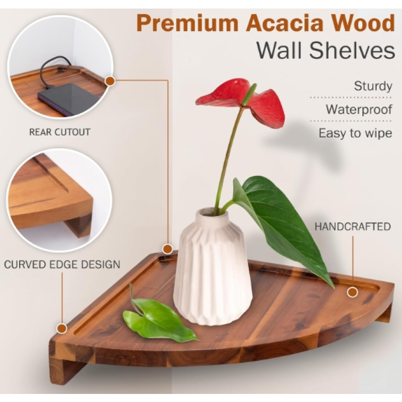 Corner Shelves Manufacturer - Smooth Durable Attractive