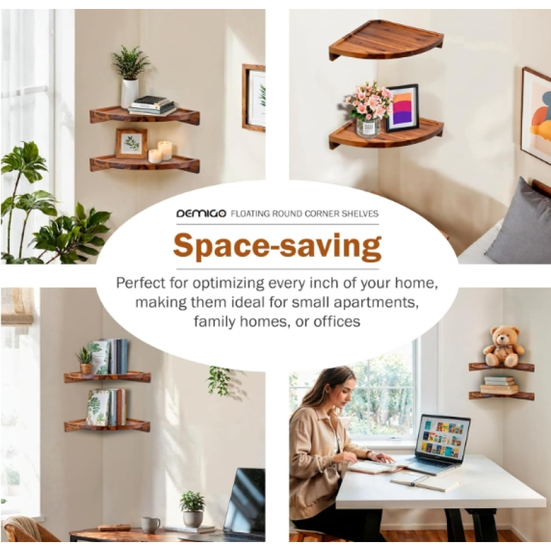 Corner Shelves Manufacturer - Smooth Durable Attractive