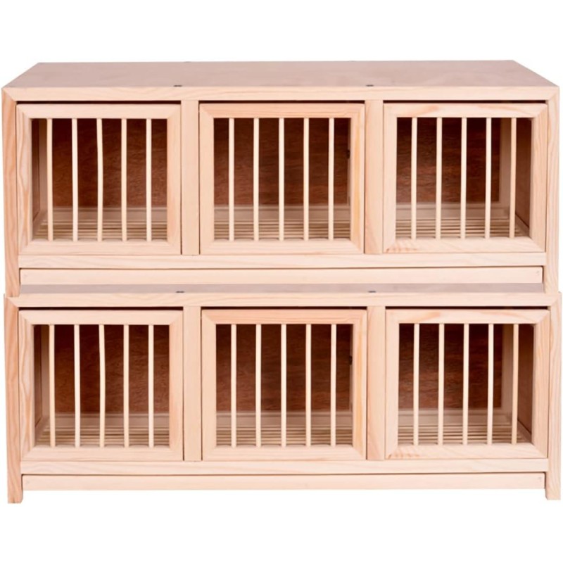 Pigeon Cage Factory - Polished Eco Friendly Solid Wood