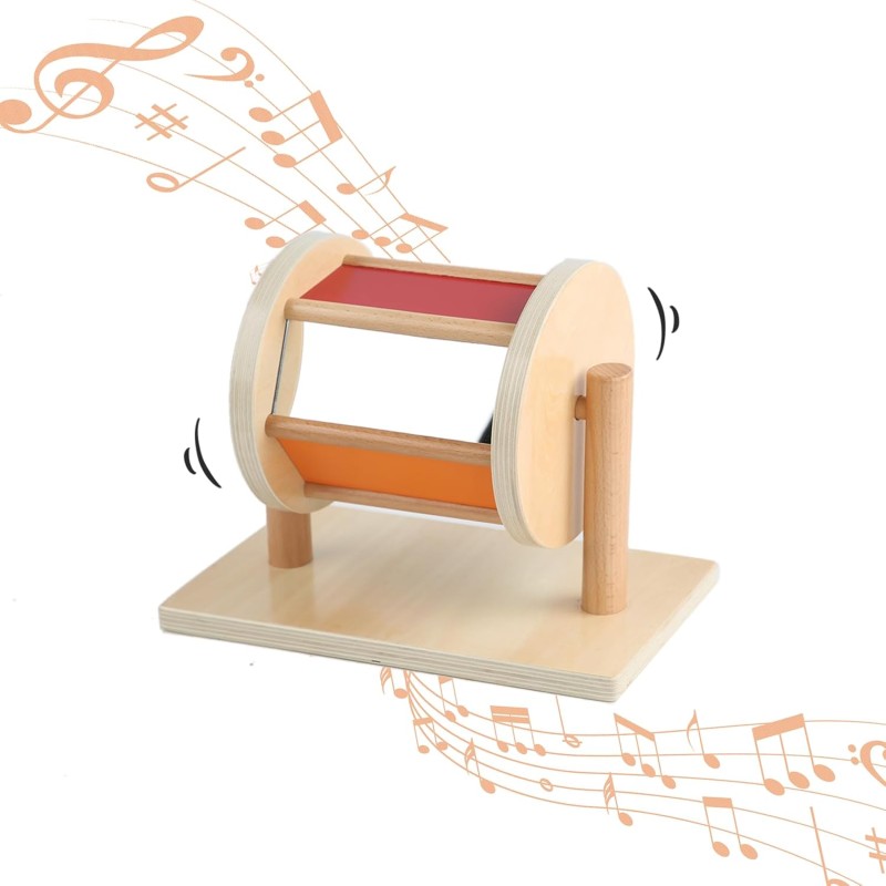Montessori Drum Manufacturer - Full Size Spinning Toy