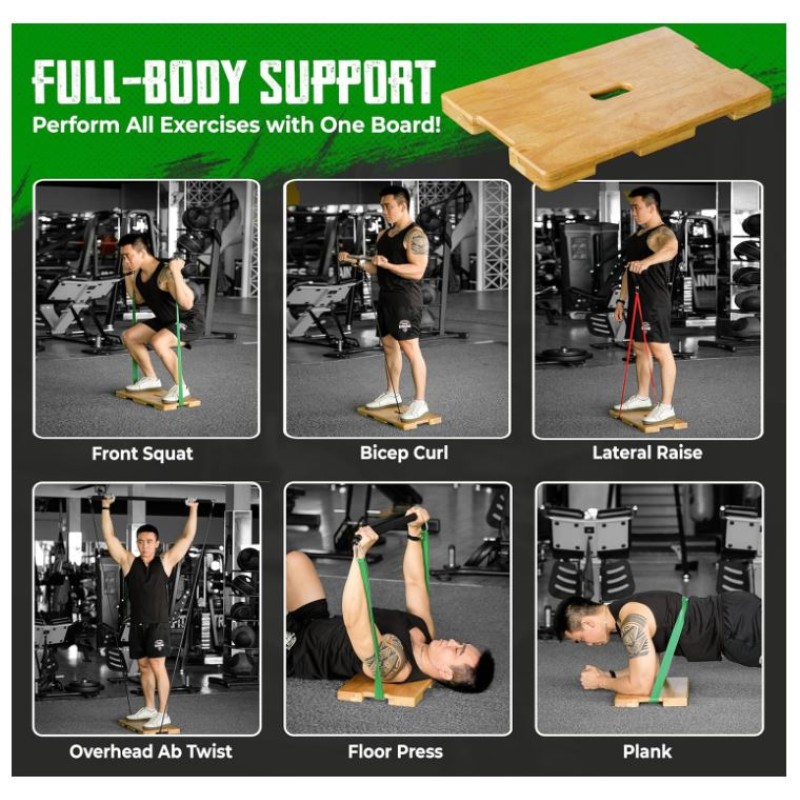 Exercise Platform Manufacturer - Wood Total Body Home Gym