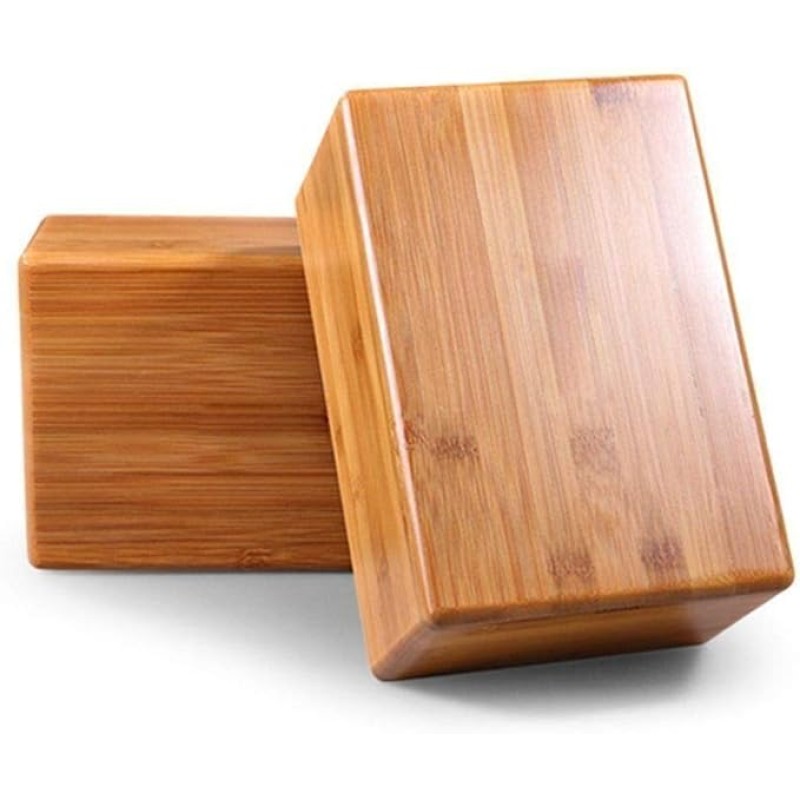 Yoga Block Factory - Set of 2 Bamboo Support Brick