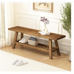 Storage Bench Manufacturer - 43.3inch Farmhouse Entryway