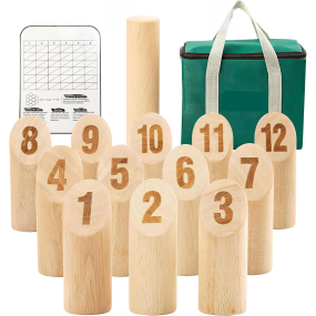 Throwing Game Set Supplier - Wooden Numbered Block Toss
