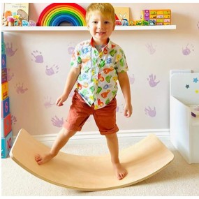 Wobble Board Manufacturer - Curvy Rocker for Yoga