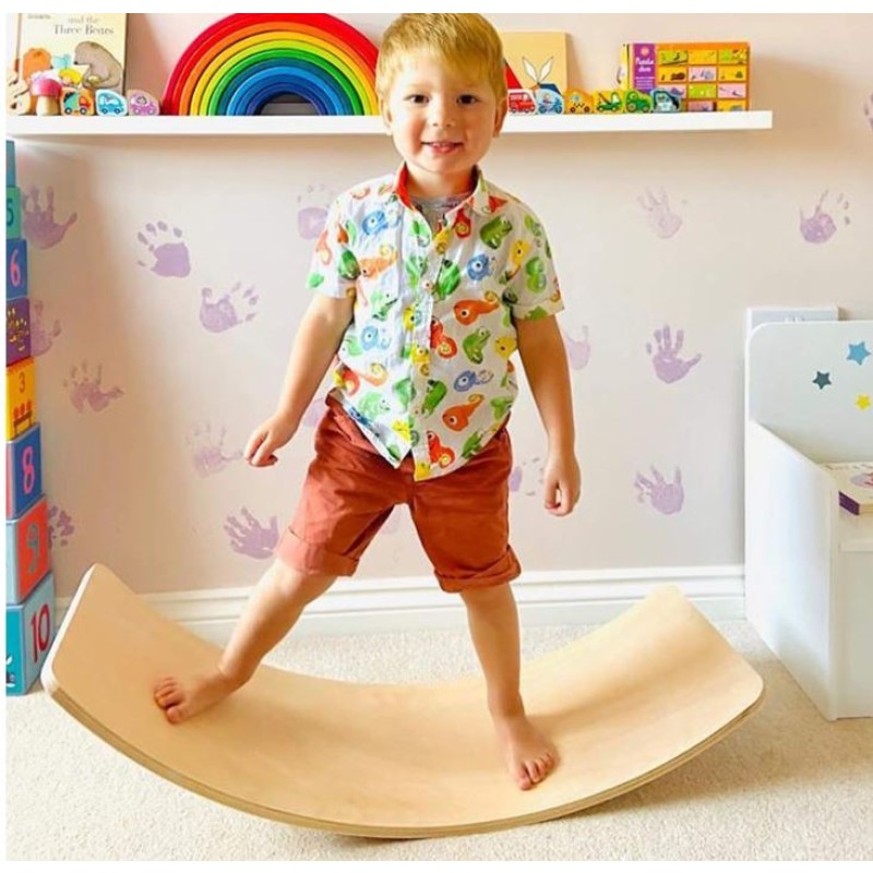 Wobble Board Manufacturer - Curvy Rocker for Yoga