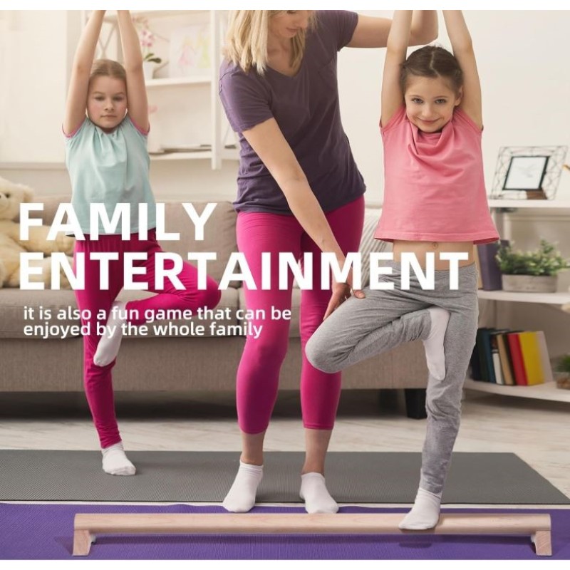 Balance Beam Supplier - 40 Inch Beech Wood Therapy