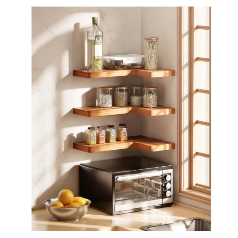 Display Shelves Factory - Set of 4 Engineered Wood