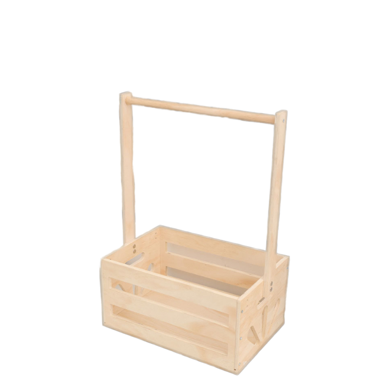 Baby Shower Crate Supplier - Wooden Storage Hamper Basket