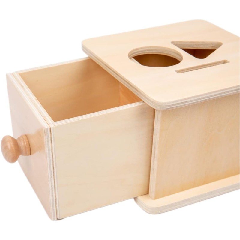 Montessori Box Manufacturer - Object Permanence Coin Box