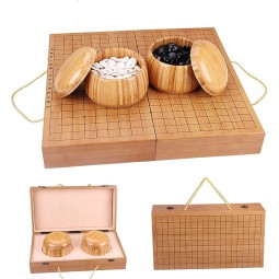 Go Game Set Factory - 19x19 Wooden Foldable Board