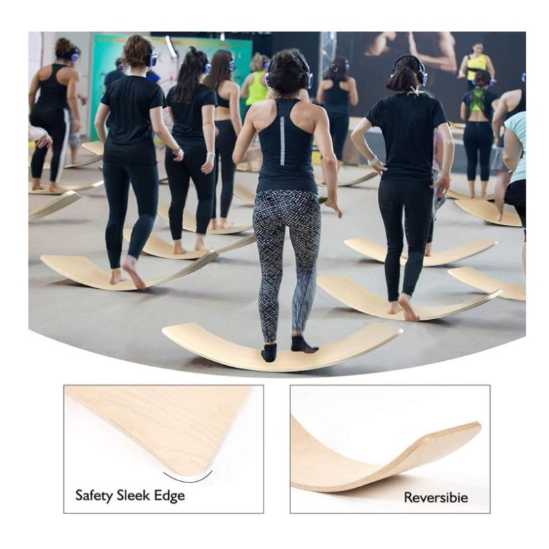 Wobble Board Manufacturer - Curvy Rocker for Yoga