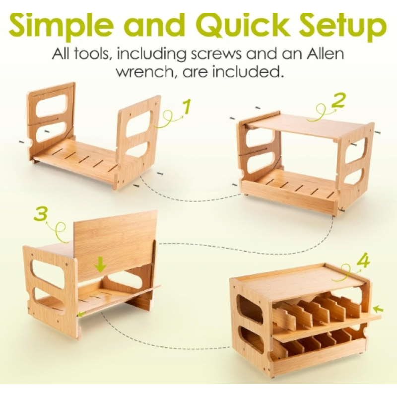 Can Organizer Supplier - Bamboo Pantry Cat Food Storage