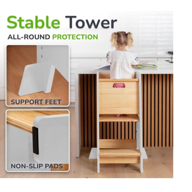 Toddler Tower Supplier - Custom with Sliding Door