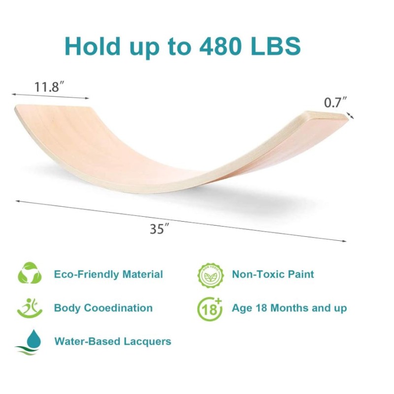 Wobble Board Manufacturer - Curvy Rocker for Yoga