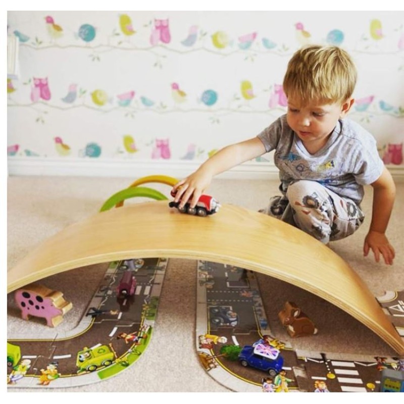 Wobble Board Manufacturer - Curvy Rocker for Yoga