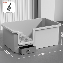 Cat Litter System Supplier - Efficient Tracking Drawer Design