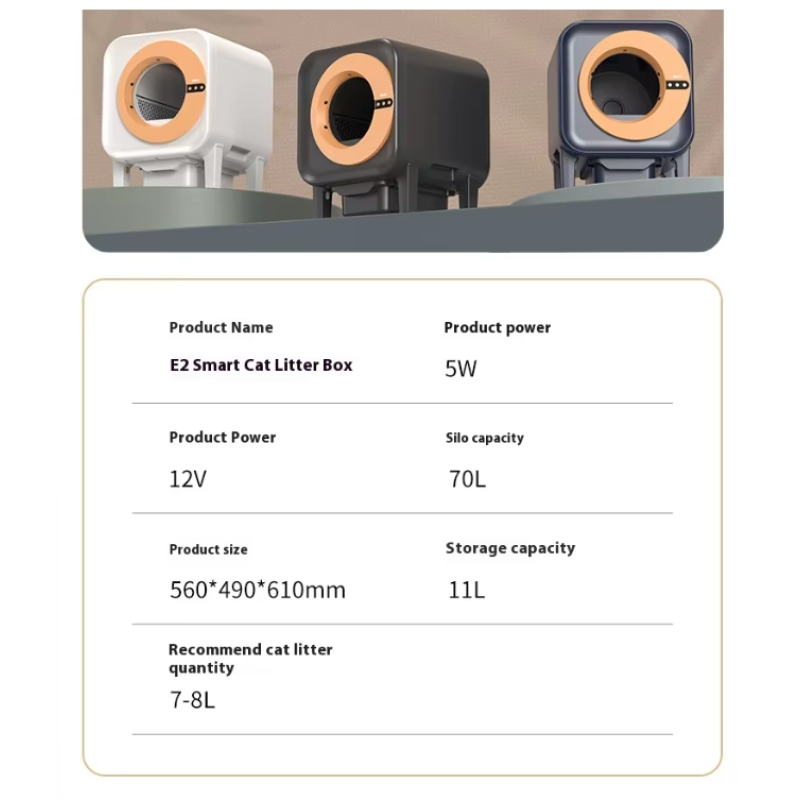 Cat Garbage Bin Supplier - 70L Electric Air Freshness Deodorization