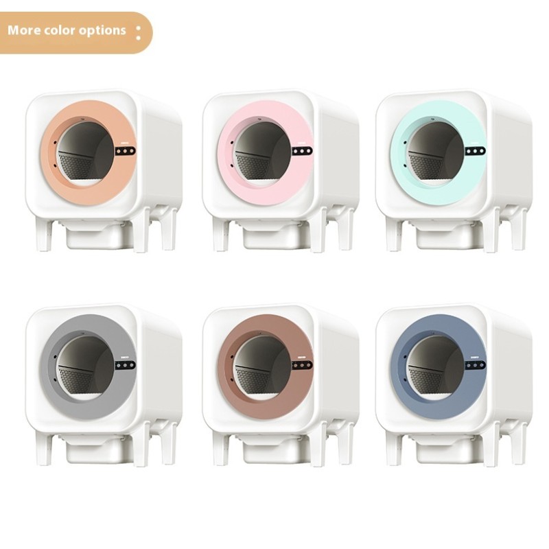 Smart Cat Toilet Manufacturer - Customizable 65L Tofu Automatic