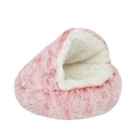 Pet Cave Supplier - Luxury Customizable Fluffy Semi Wrapped