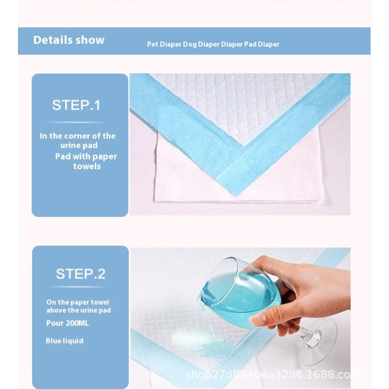 Pet Training Pad Manufacturer - 60x60cm 6 Layer Leak Proof