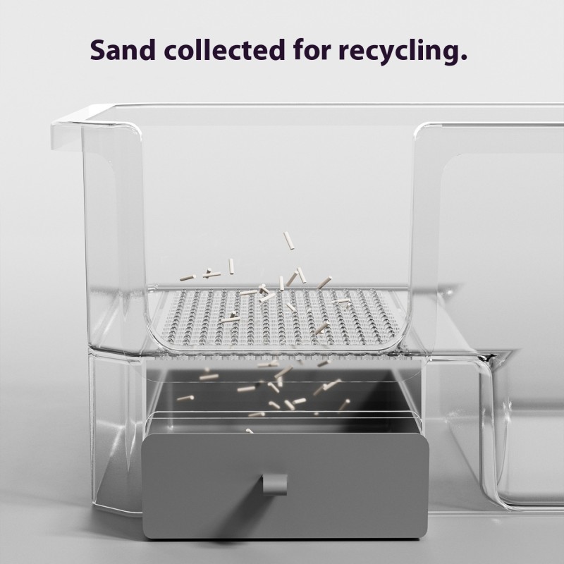 Cat Litter System Supplier - Efficient Tracking Drawer Design