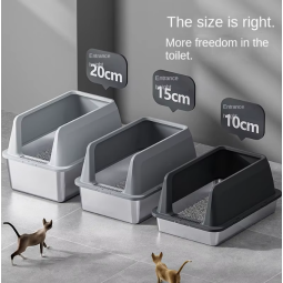 Cat Litter Tray Factory - Dual Layer Stainless Steel 20L Capacity