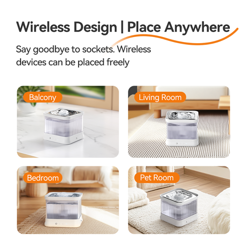 Smart Water Dispenser Supplier - USB Charge Wireless Sensing Fountain