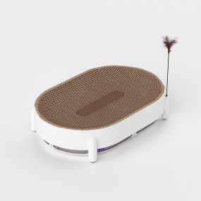 Cat Scratcher Factory - Multi-function Cardboard Oval Durable