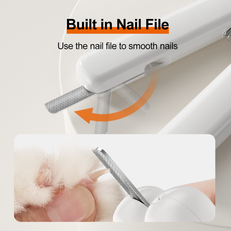 Cat Nail Clippers Manufacturer - Custom Anti Bleeding Led Light Design