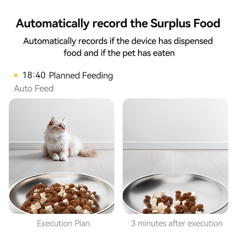 Smart Pet Feeder Manufacturer - 5L Automatic Eating Detection