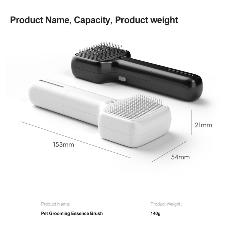 Pet Hair Massage Brush Manufacturer - One-Button Steam Self Cleaning