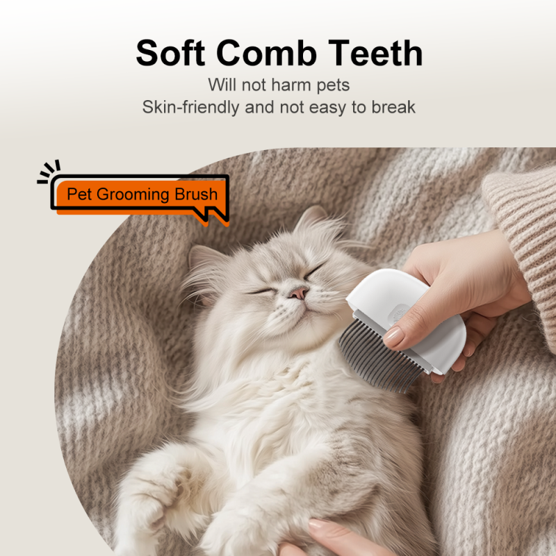 Pet Grooming Comb Manufacturer - Custom 2 In1 Opening Knots Massage