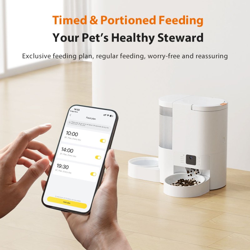 Pet Feeder Water Dispenser Manufacturer - 2 in 1 Smart Automatic Design