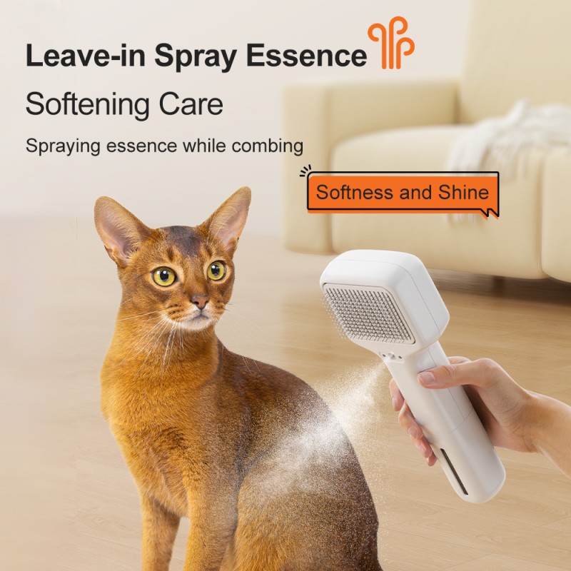 Pet Hair Massage Brush Manufacturer - One-Button Steam Self Cleaning